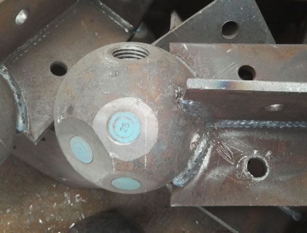 东台螺栓球球塞，网架配件